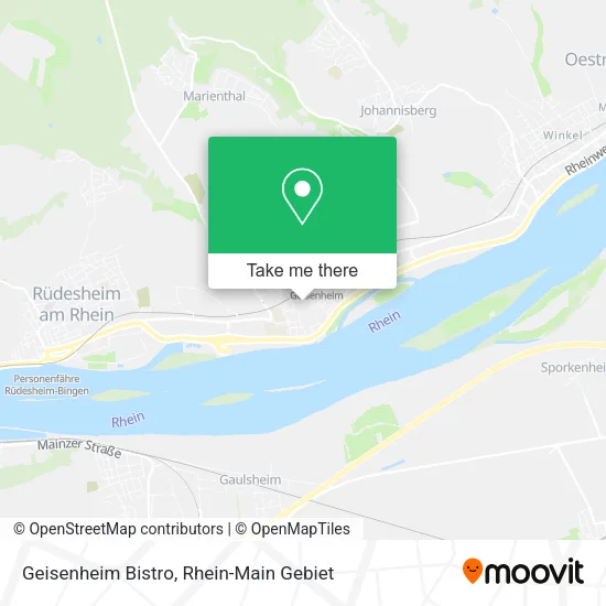 Карта Geisenheim Bistro