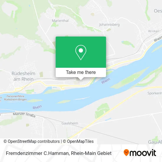 Карта Fremdenzimmer C.Hamman