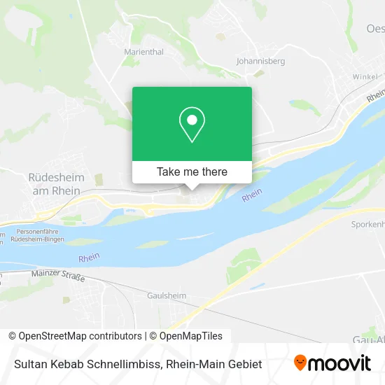 Sultan Kebab Schnellimbiss map