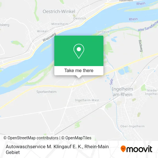 Карта Autowaschservice M. Klingauf E. K.