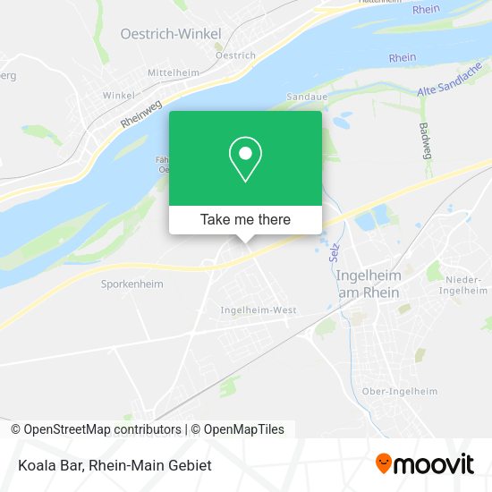 Карта Koala Bar