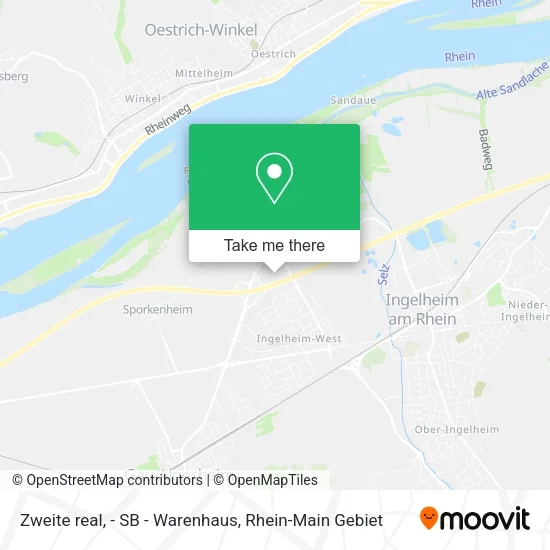 Карта Zweite real, - SB - Warenhaus