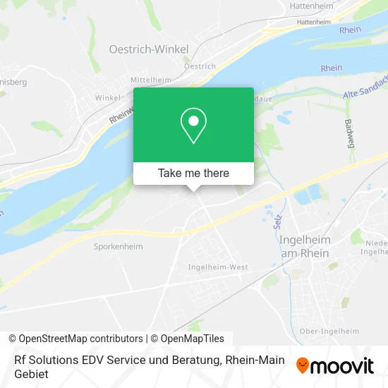 Карта Rf Solutions EDV Service und Beratung
