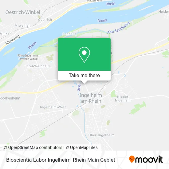 Карта Bioscientia Labor Ingelheim