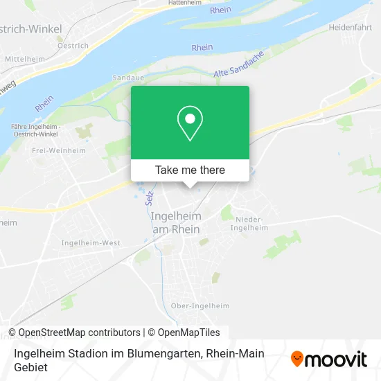 Карта Ingelheim Stadion im Blumengarten