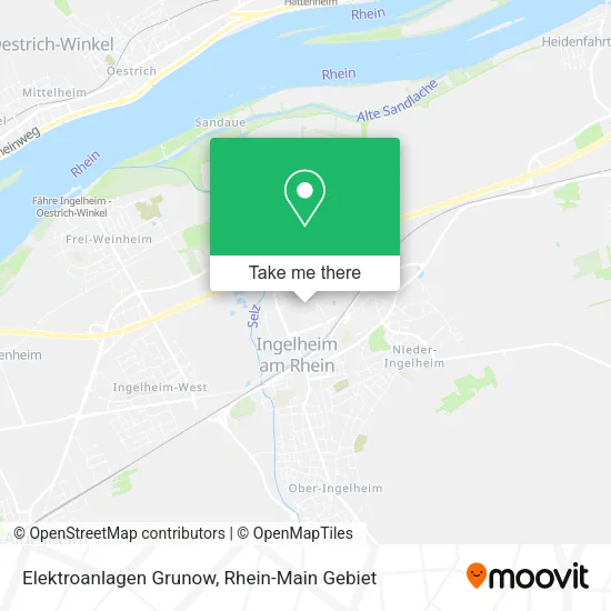 Карта Elektroanlagen Grunow