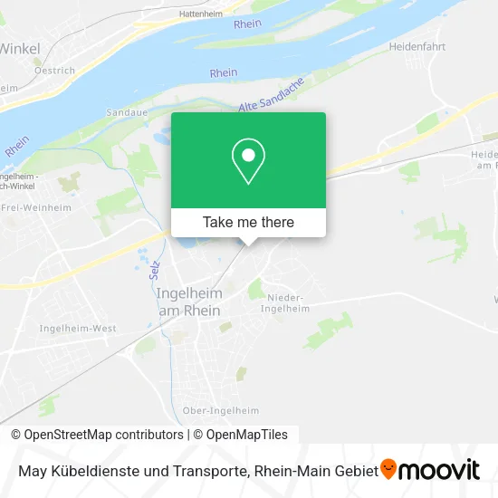 Карта May Kübeldienste und Transporte