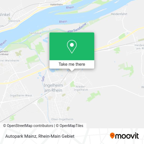 Карта Autopark Mainz