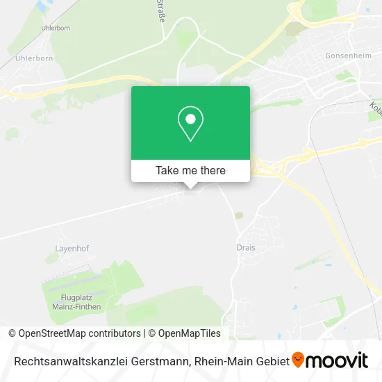 Карта Rechtsanwaltskanzlei Gerstmann