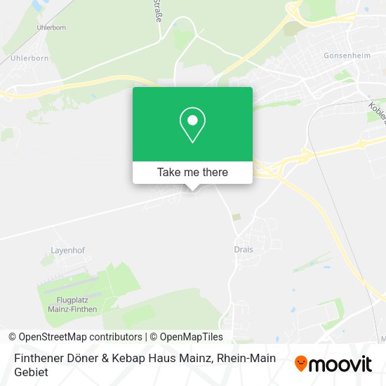 Карта Finthener Döner & Kebap Haus Mainz