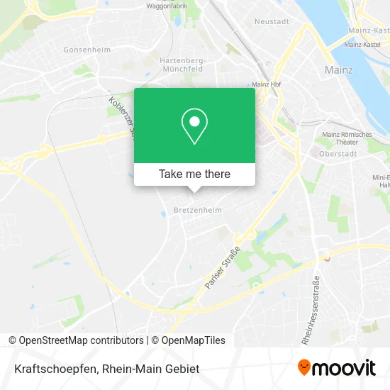 Карта Kraftschoepfen