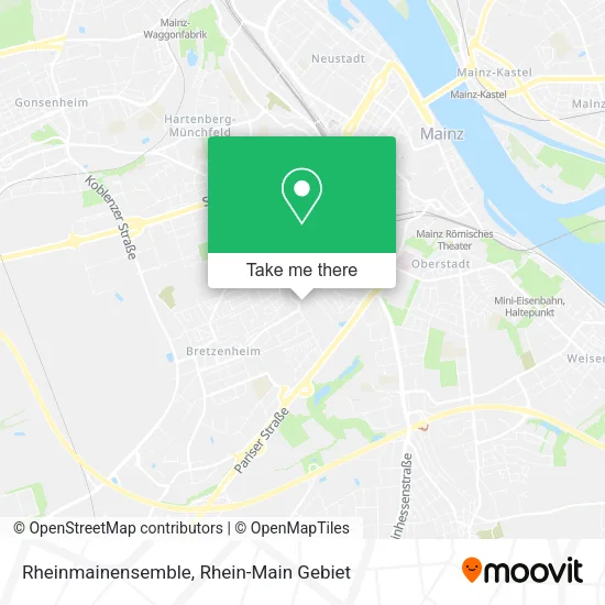Карта Rheinmainensemble