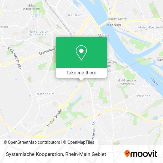 Карта Systemische Kooperation