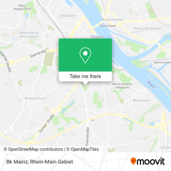 Карта Bk Mainz