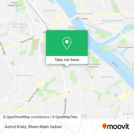 Карта Astrid Kratz