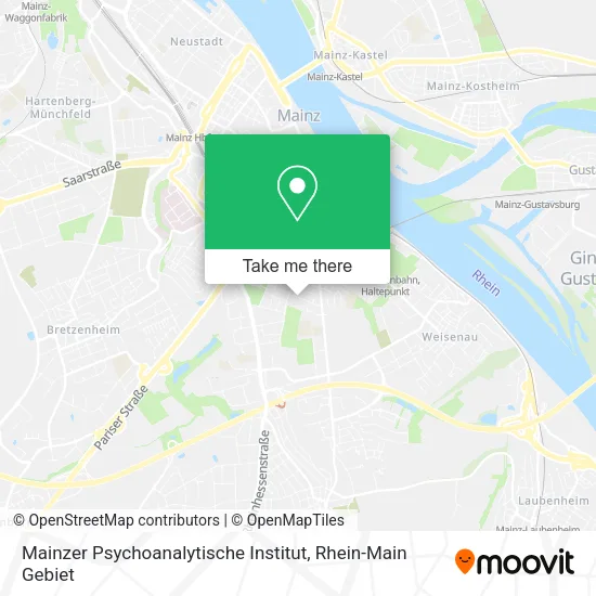 Карта Mainzer Psychoanalytische Institut