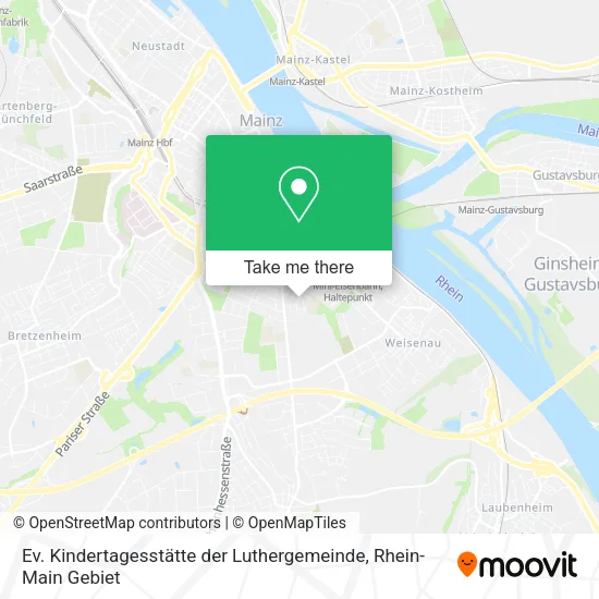 Карта Ev. Kindertagesstätte der Luthergemeinde