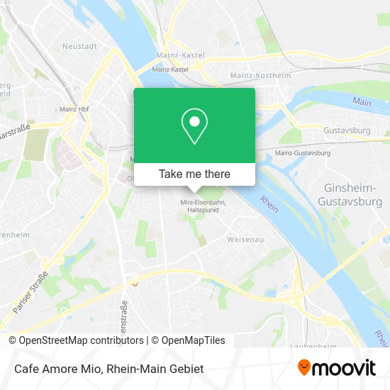 Карта Cafe Amore Mio