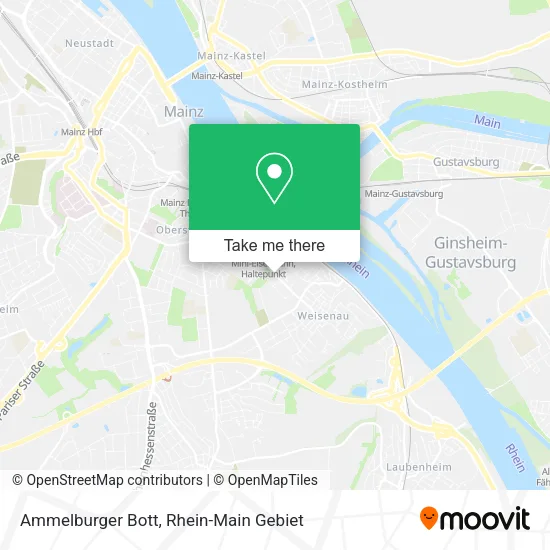 Карта Ammelburger Bott