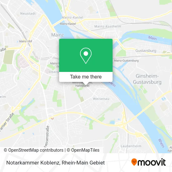 Карта Notarkammer Koblenz