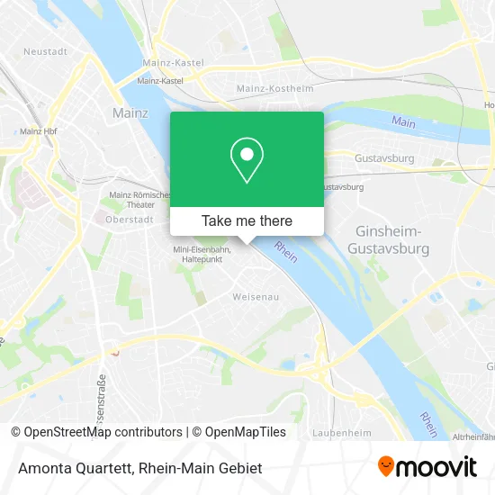 Карта Amonta Quartett