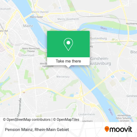 Карта Pension Mainz