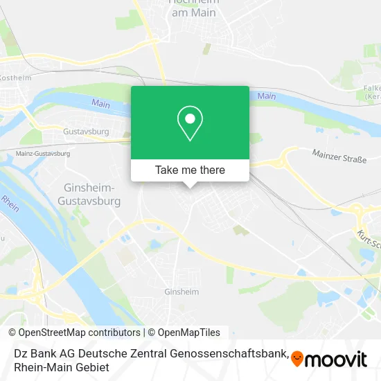 Карта Dz Bank AG Deutsche Zentral Genossenschaftsbank