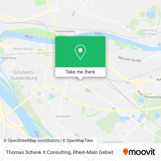 Карта Thomas Schenk It Consulting