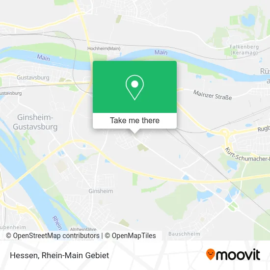 Карта Hessen