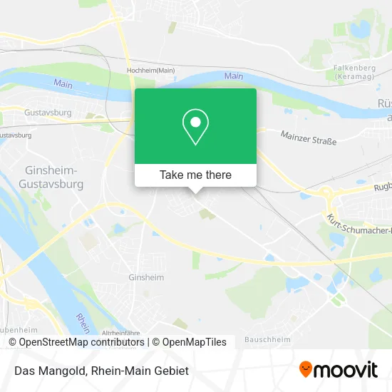 Карта Das Mangold