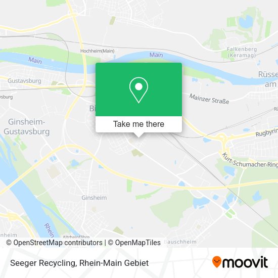Карта Seeger Recycling