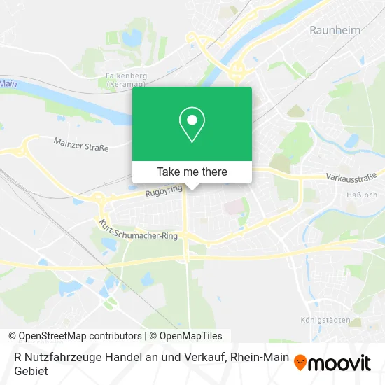 Карта R Nutzfahrzeuge Handel an und Verkauf