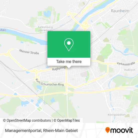 Карта Managementportal