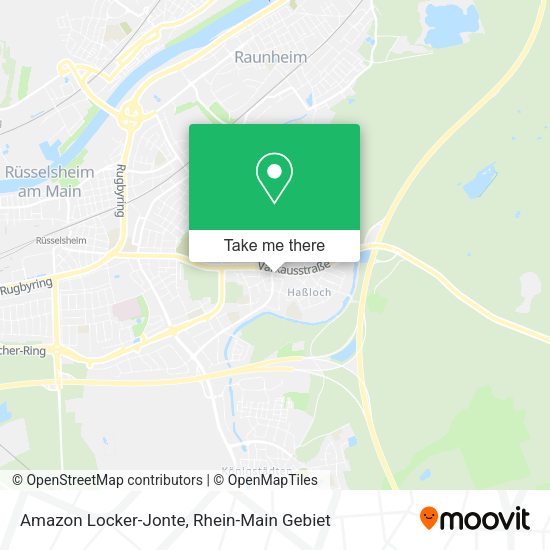 Карта Amazon Locker-Jonte