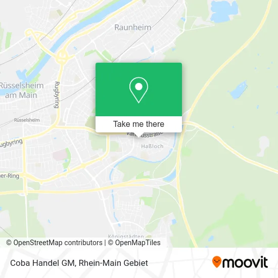 Карта Coba Handel GM