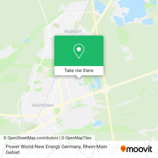 Карта Power World New Energy Germany