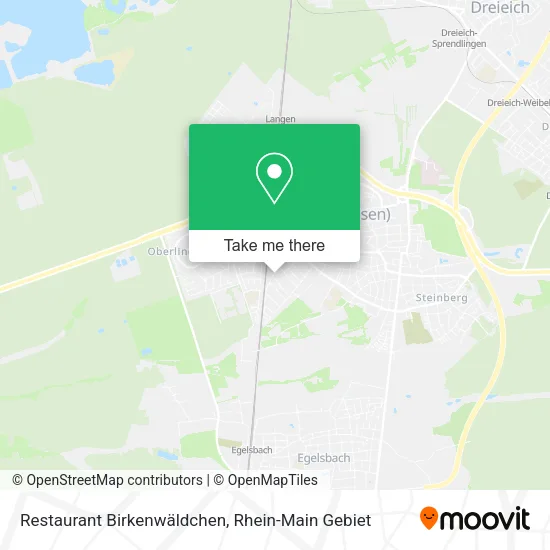 Карта Restaurant Birkenwäldchen