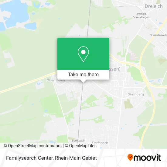 Карта Familysearch Center