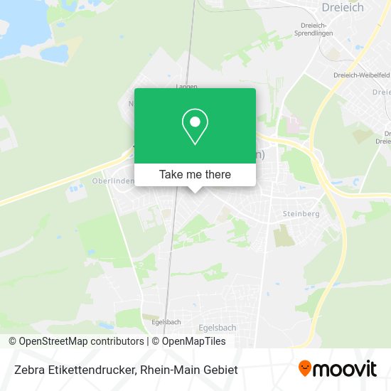 Карта Zebra Etikettendrucker