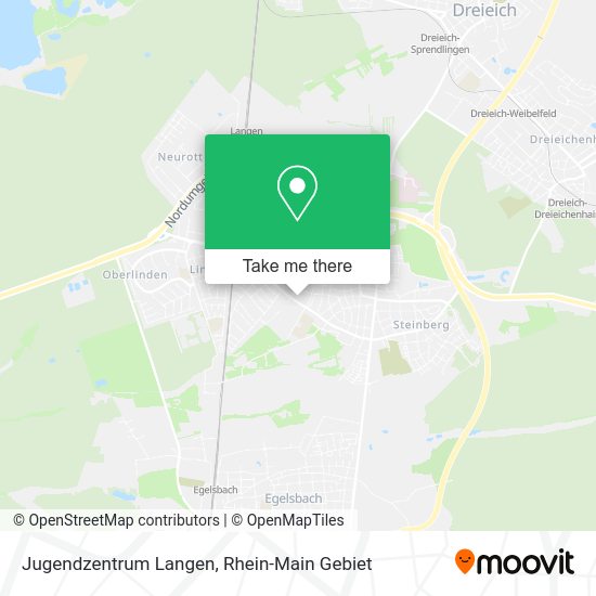 Карта Jugendzentrum Langen