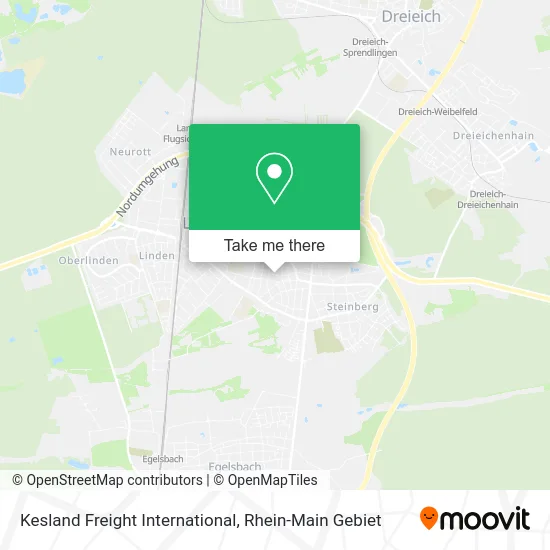 Карта Kesland Freight International