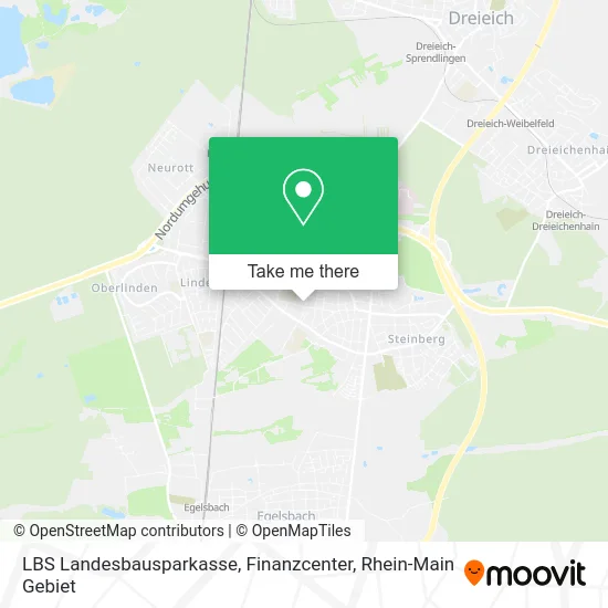 Карта LBS Landesbausparkasse, Finanzcenter