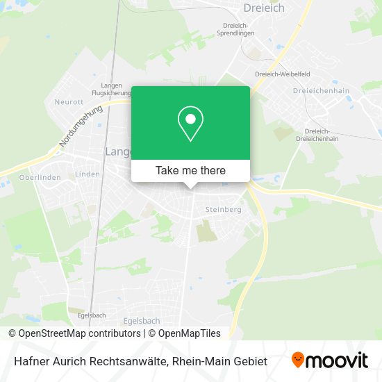Карта Hafner Aurich Rechtsanwälte