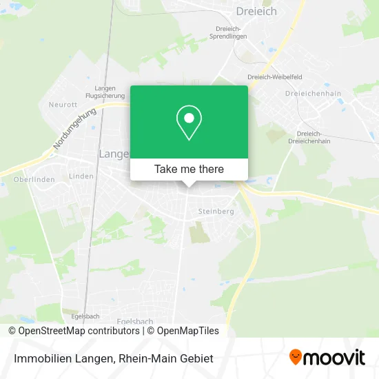Карта Immobilien Langen