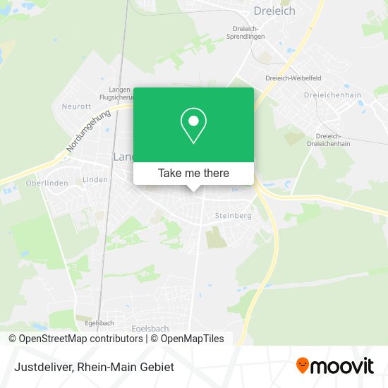 Карта Justdeliver