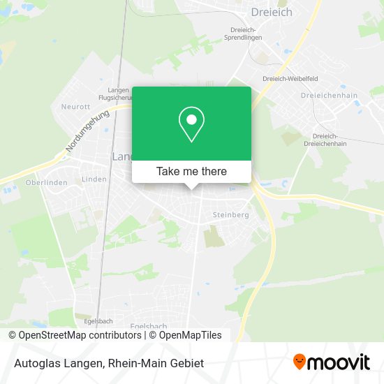 Карта Autoglas Langen