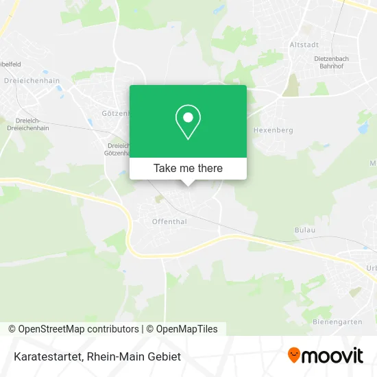 Карта Karatestartet