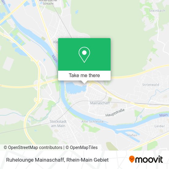 Карта Ruhelounge Mainaschaff