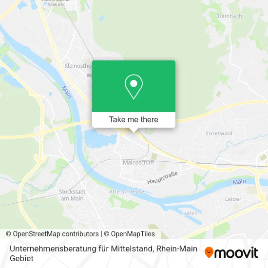 Карта Unternehmensberatung für Mittelstand