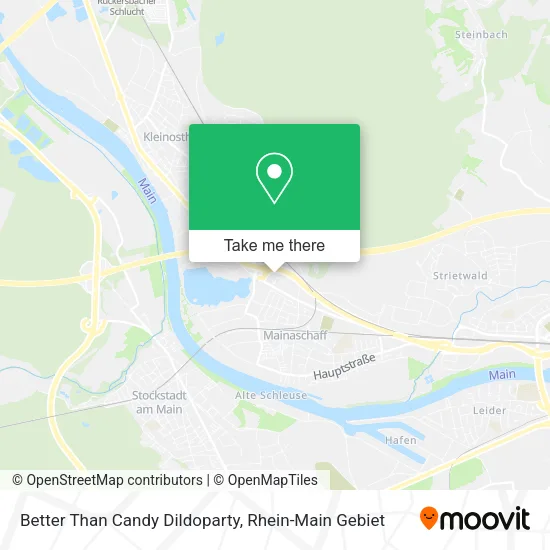 Карта Better Than Candy Dildoparty